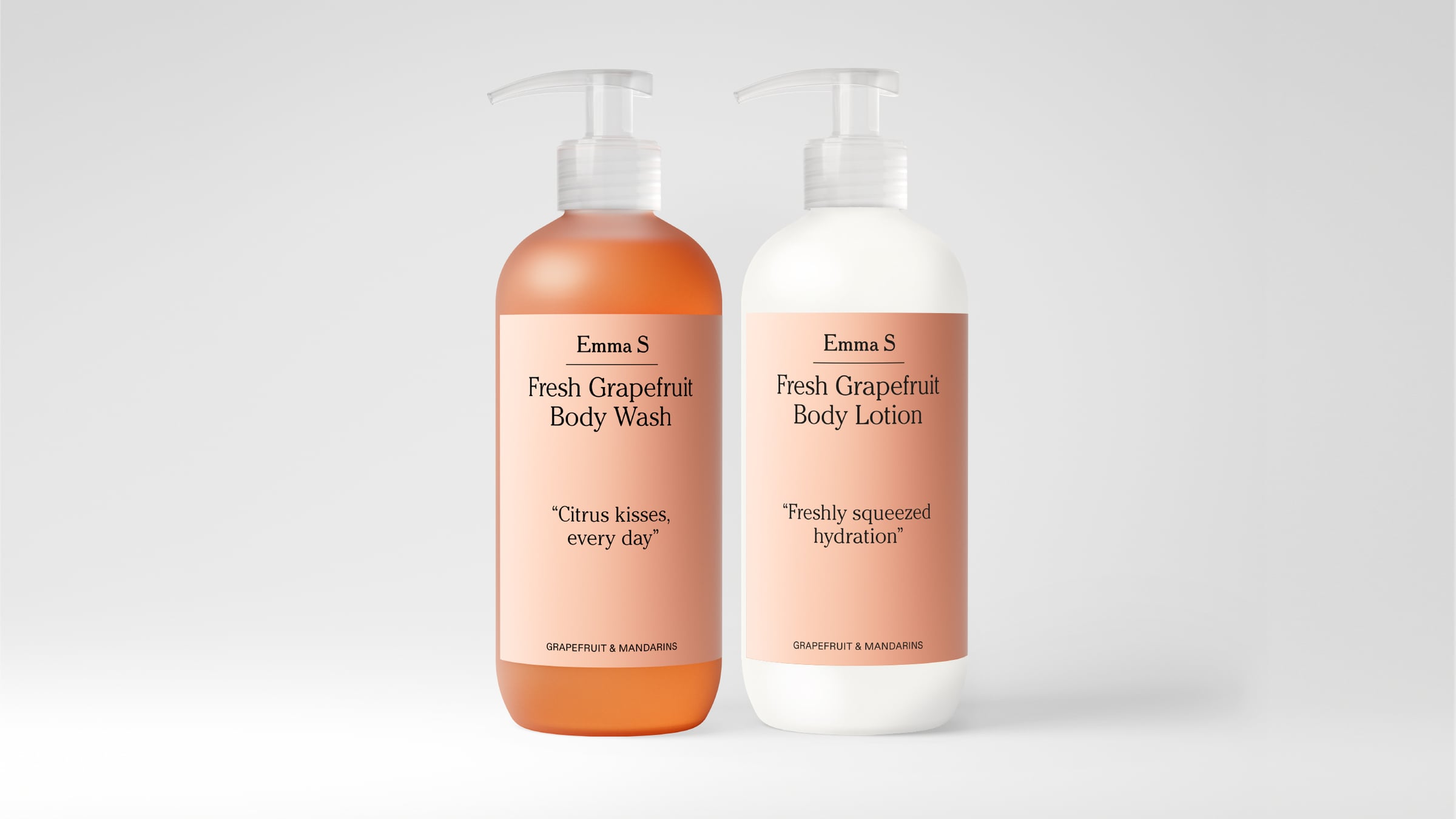 Fresh Grapefruit & Lilies Body Set